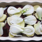 Gluten-Free & Dairy-Free Fennel, Beetroot & Potato Gratin