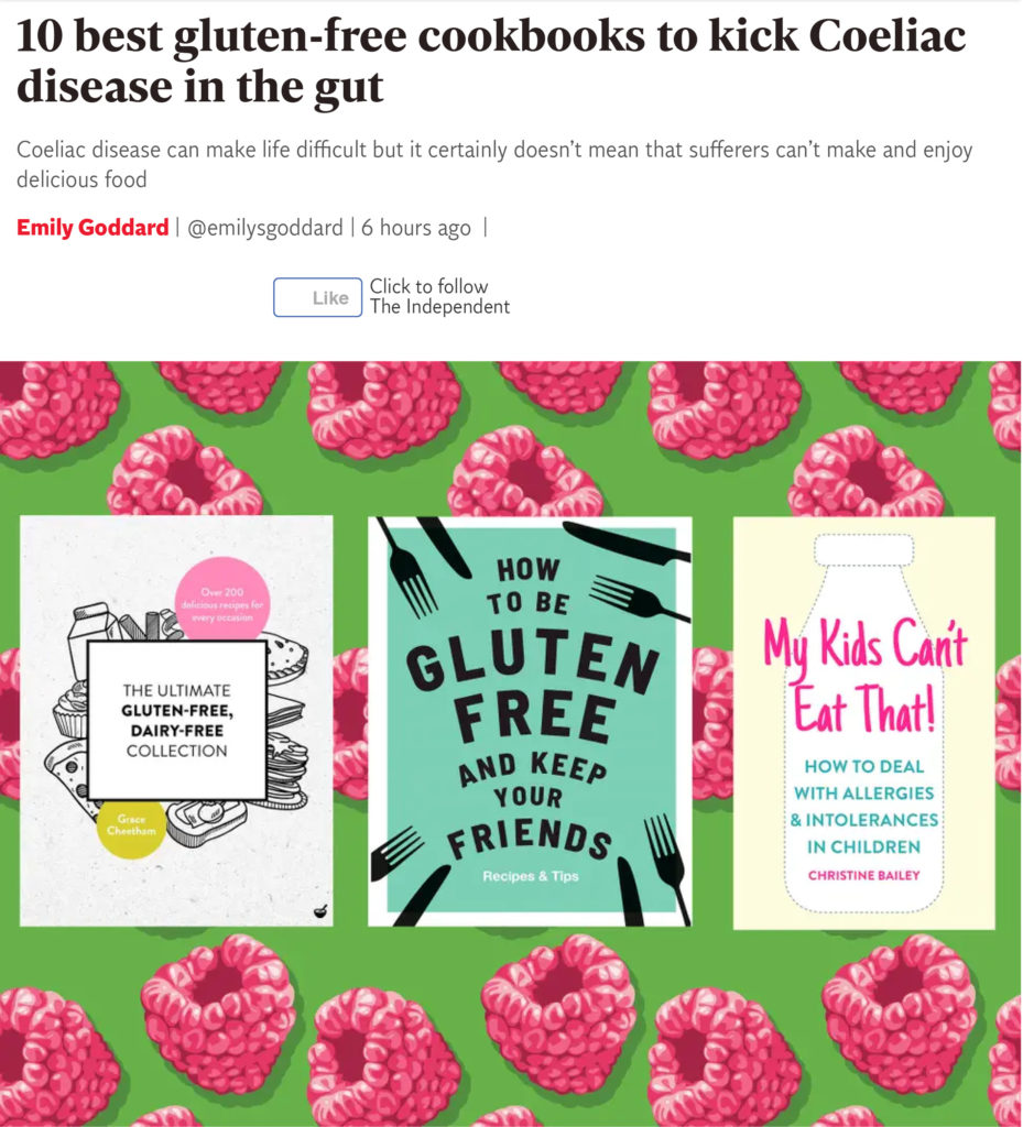 The Independent 10 best gluten-free cookbooks to kick Coeliac disease in the gut